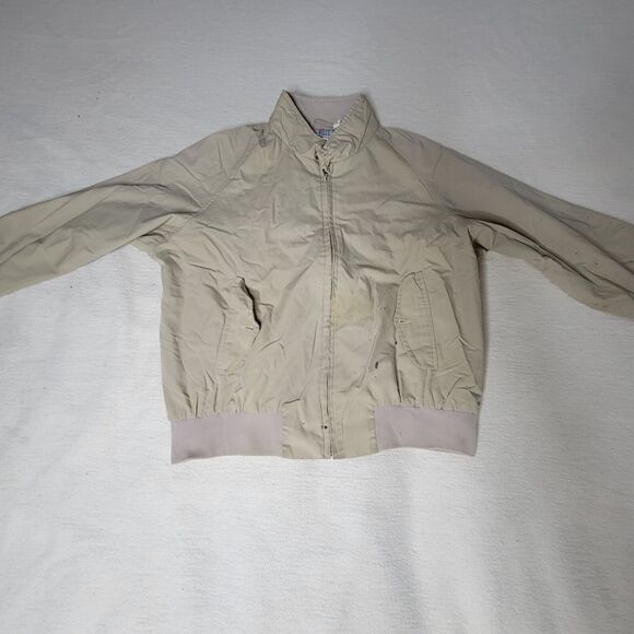Vtg Woolrich Jacket Southwest Size Large Wool-Lined 100% Cotton Barn Coat Preppy - Picture 3 of 16
